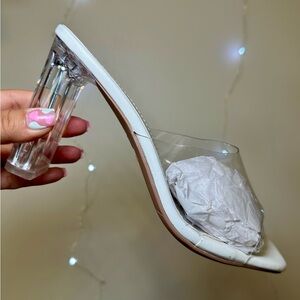 Clear Slip on Pumps 💎